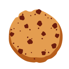 Un cookie de face