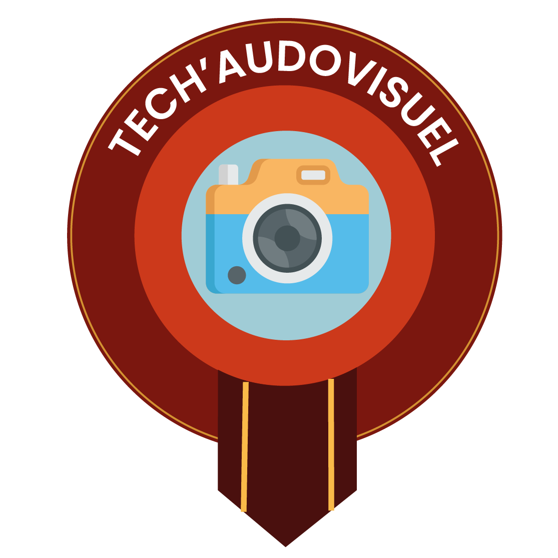 Badge audiovisuel